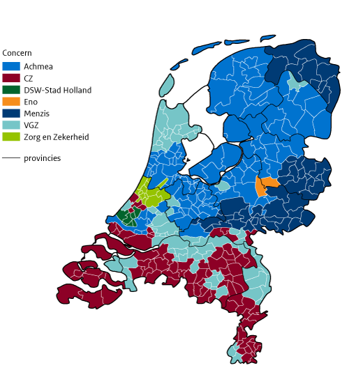 Zorgverzekering | Regionaal | Zorgverzekeraars | Volksgezondheid en Zorg